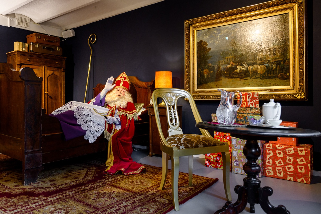 Sinterklaas heeft kamer gereserveerd in Museum Hilversum